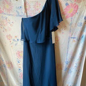 BRAND NEW Dark Navy Lizzie Azazie Bridesmaid Dress